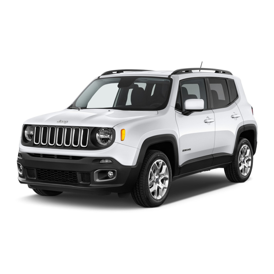 Jeep 2017 RENEGADE User Manual