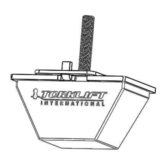Torklift A7200 Important Owner-Operator Installation Instructions