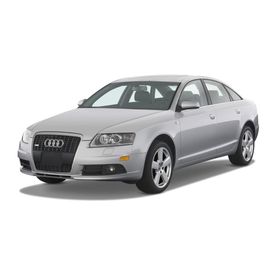 Audi A6 Quattro 2008 Maintenance Procedures