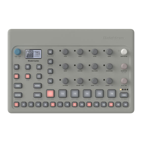 Elektron Cycles User Manual