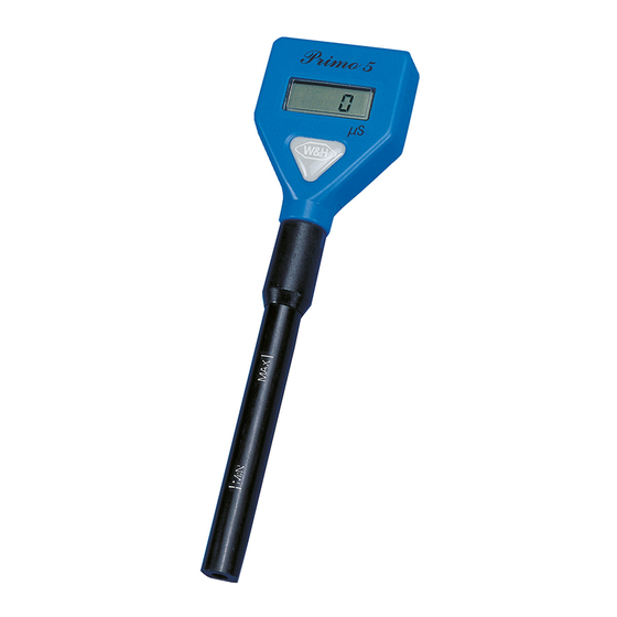 Hanna Instruments PRIMO 5 Quick Start Manual