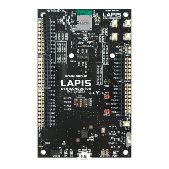 LAPIS Semiconductor MK715x1 Series Manuals