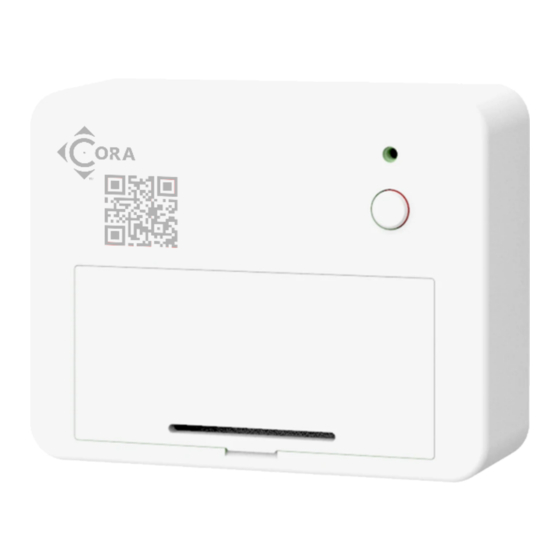 CORA CS1040 Tilt Vibration Sensor Manuals