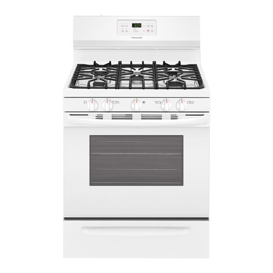 Frigidaire FFGF3054TSA Use & Care Manual