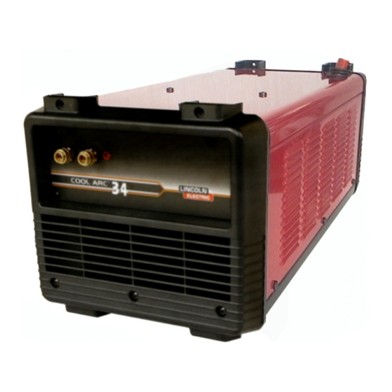 Lincoln Electric COOLARC 34 Operator's Manual