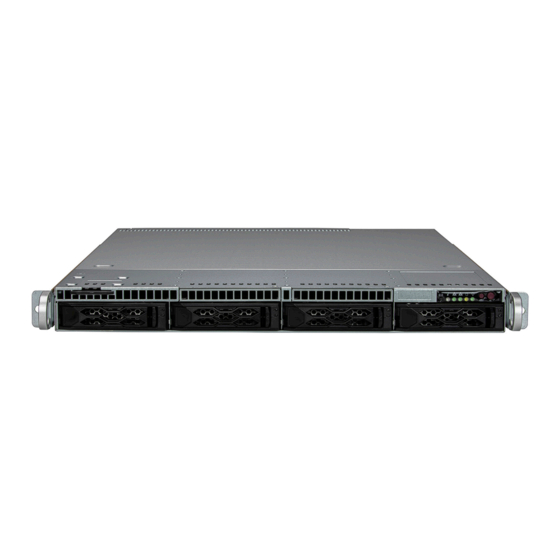 Supermicro A+ Server AS -1015CS-TNR Manuals