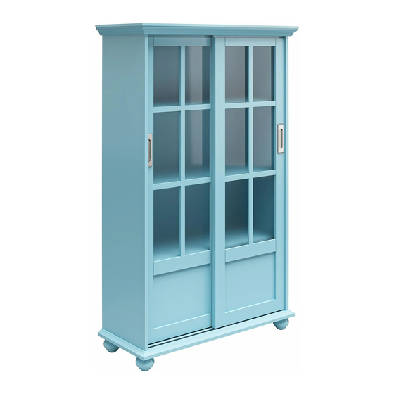 Ameriwood HOME Aaron Lane Bookcase 9448810COM Manual