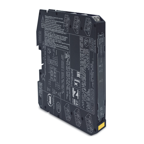 GMI D5096S-106 Instruction Manual