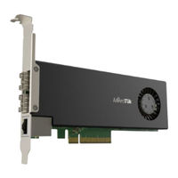 MikroTik CCR2004-1G-2XS-PCIe Manual