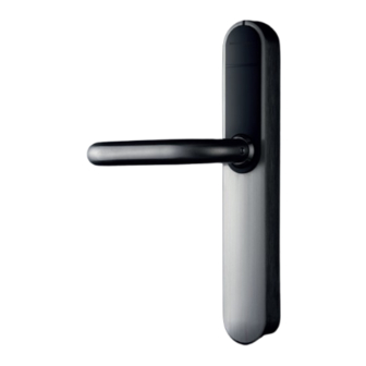 Simons Voss Technologies SmartHandle AX Advanced LockNode Quick Manual