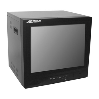 American Dynamics Tyco HS-CM217 Specification Sheet