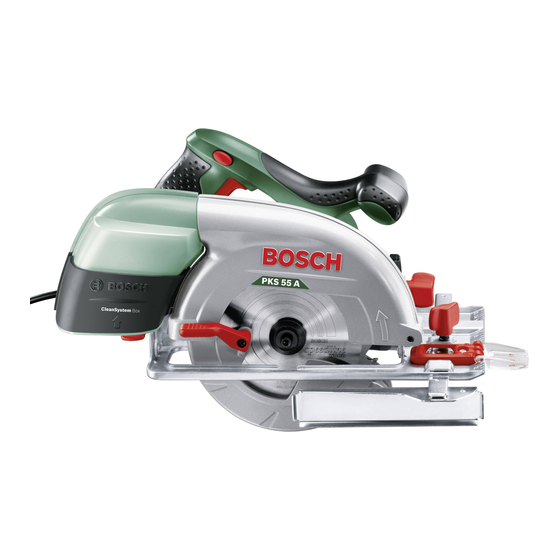 Bosch PKS 55 Original Instructions Manual