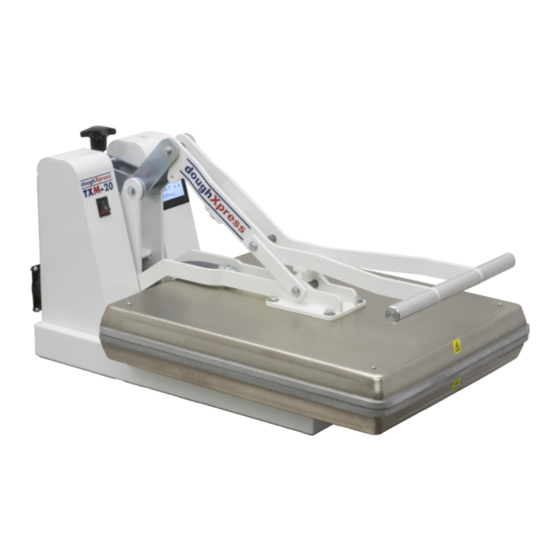 DOUGHXPRESS TXM-20 Owner's Manual