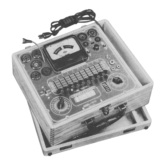 Superior Instruments TV-11 Operating Instructions Manual