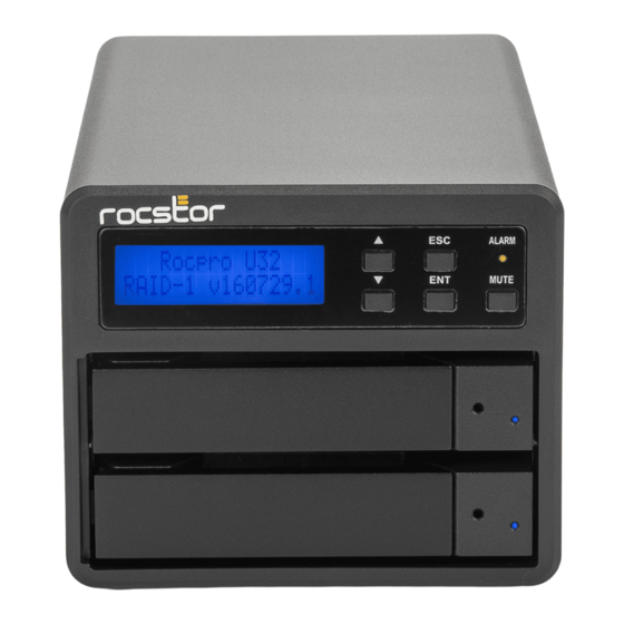 Rocstor Rocpro U32 Manuals