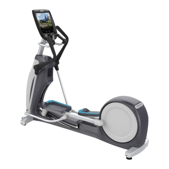Precor Experience 800 Series Getting Started Manual