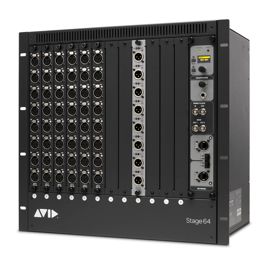 Avid Technology VENUE Stage 64 Replacement