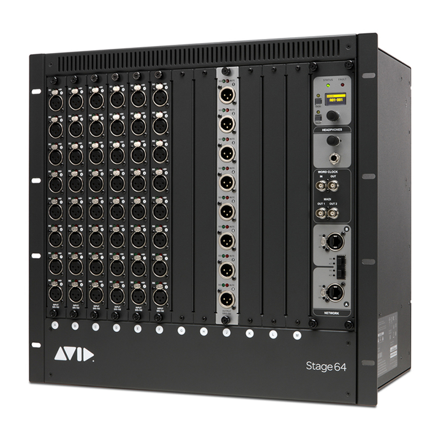Avid Technology VENUE Stage 64 Replacement