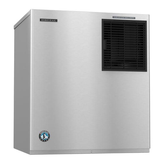 User Manuals: Hoshizaki FD-1001MAJ-C Cubelet Icemaker