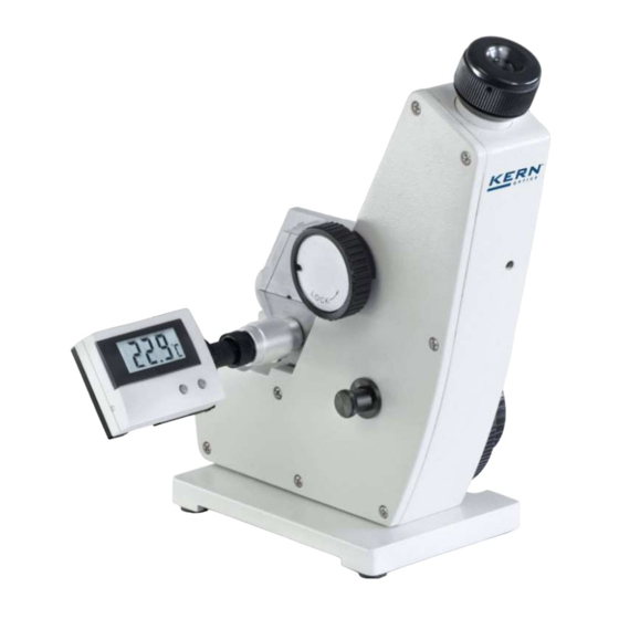 KERN Optics ORT 1RS Operating Manual