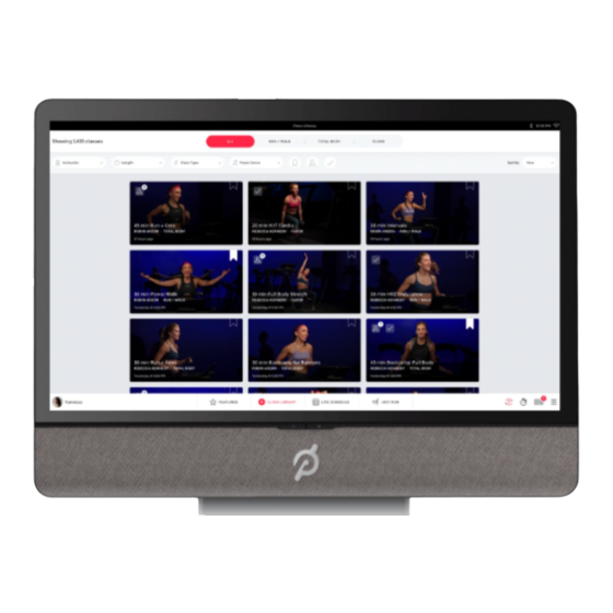 Peloton PLTN-TC1VS User Manual