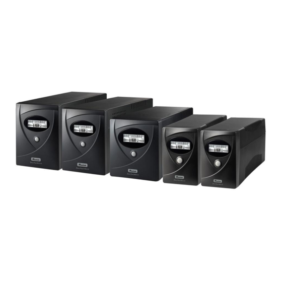 Mustek PowerMust 600 LCD Startup Manual