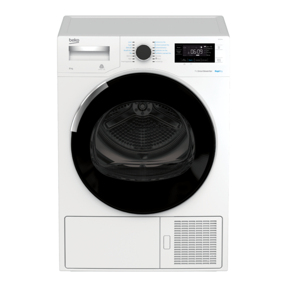 Beko BDP83HW User Manual