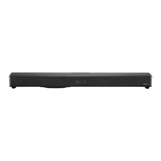 Groov-e SOUNDBAR 160 Manual