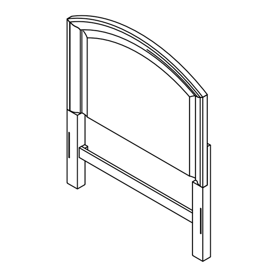Homelegance 1520CHT/WHT-1 Assembly Instruction