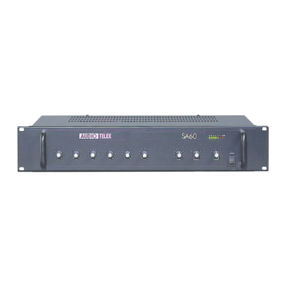 AUDIO TELEX SA Manual
