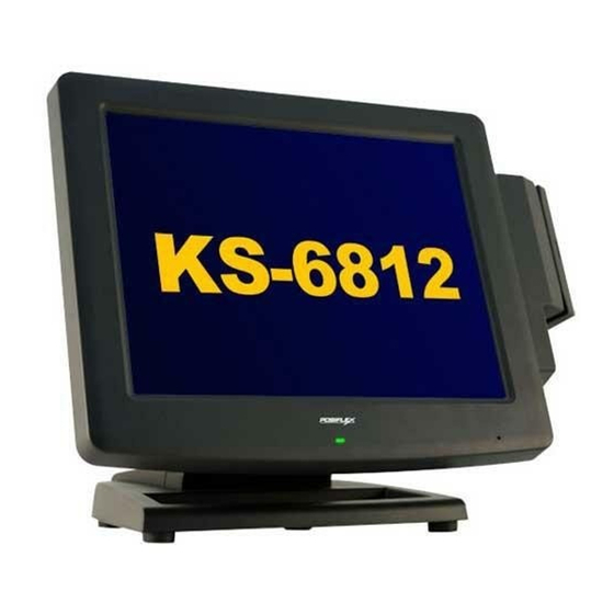 POSIFLEX KS-6812 User Manual
