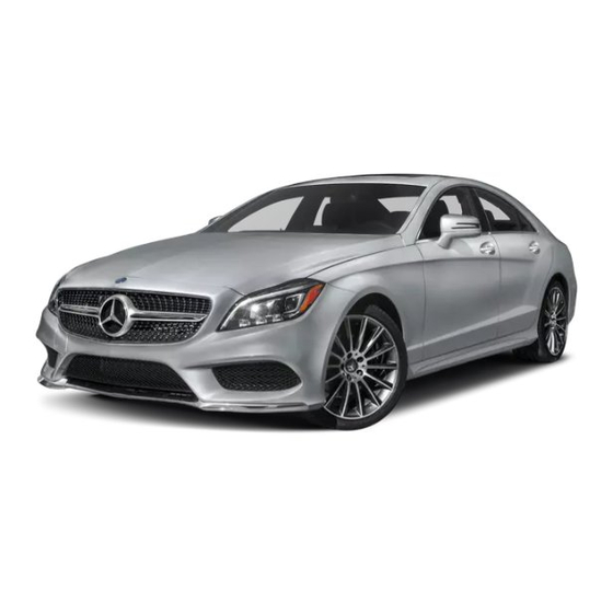 Mercedes-Benz CLS Operator's Manual