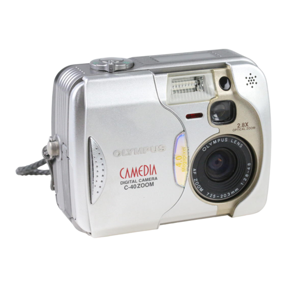 OLYMPUS CAMEDIA C-40ZOOM REFERENCE MANUAL Pdf