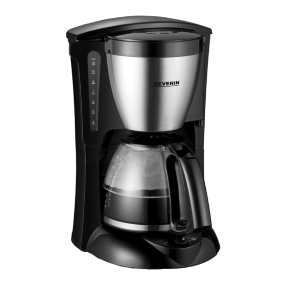 SEVERIN KA 4806 Instructions For Use Manual