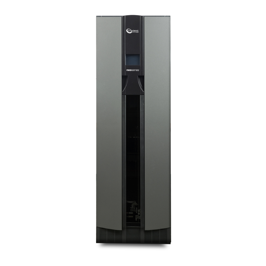 Overland Storage NEO 8000e Instructions