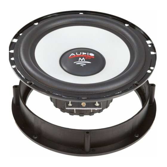 Audio System EVO 2 M100 User Manual