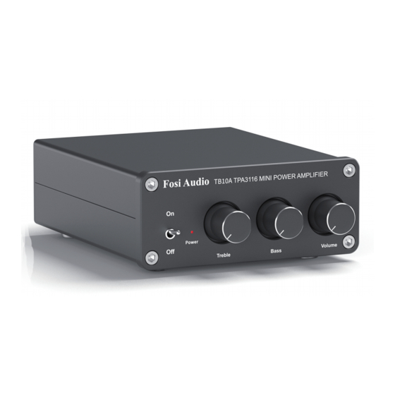 Fosi Audio TB10A User Manual
