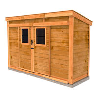 OLT 12x4 SpaceSaver Shed Assembly Manual