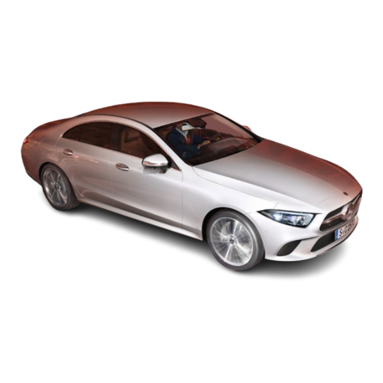 Mercedes-Benz CLS Owner's Manual