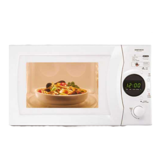 User Manuals: DAEWOO ELECTRONICS KOR-633R0S Oven