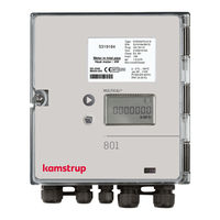 Kamstrup MULTICAL 801 Installation And User Manual