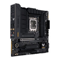 Asus TUF GAMING B760M-PLUS D4 Quick Start Manual