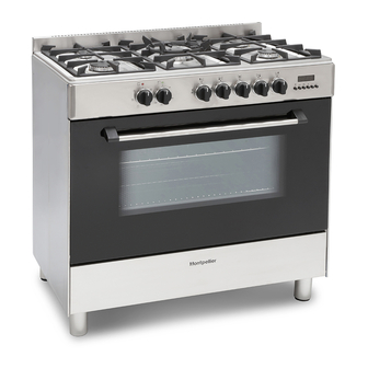 montpellier MR91DFMX Installation And Operating Instructions Manual