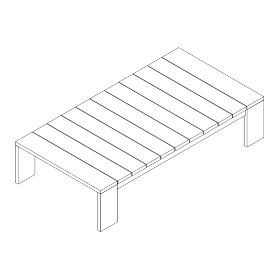 modway EEI-6786 Assembly Instructions