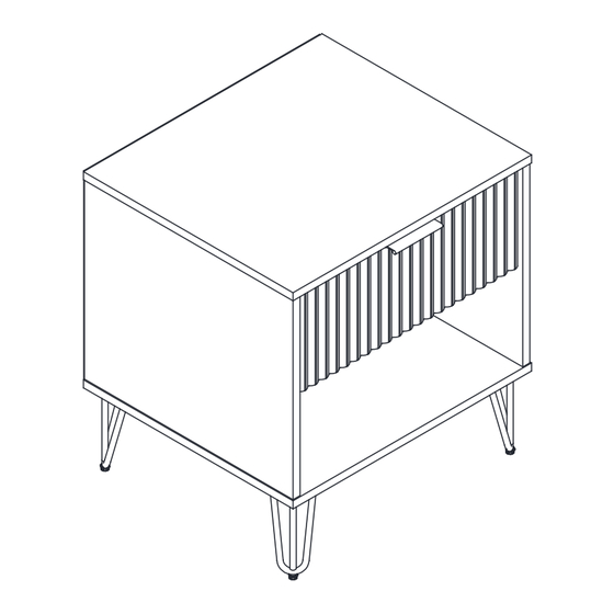 Manhattan Comfort NS001 Assembly Instructions Manual