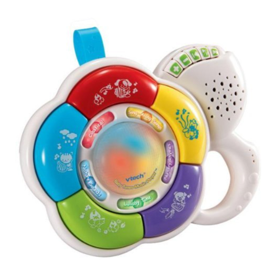 VTech Baby Tunes Music Player User Manual