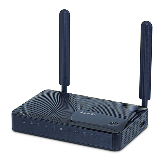 ZyXEL Communications LTE3311 SERIES Quick Start Manual