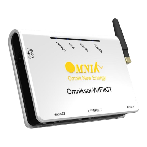 Omnik Omniksol-WIFIKIT User Manual