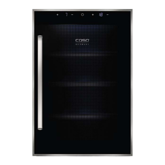 Caso WineDuett Touch 12 Instruction Manual