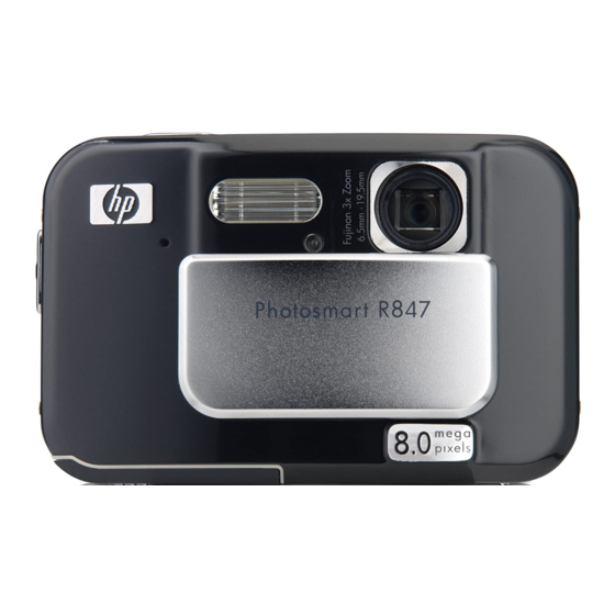 HP Photosmart R830 Series Quick Start Manual